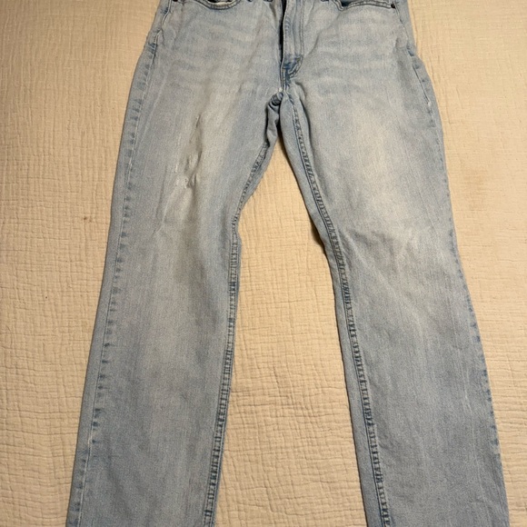 Vintage Levi’s 514 Straight Leg Jeans Men’s 36x30 Blue Faded Denim - Picture 1 of 3
